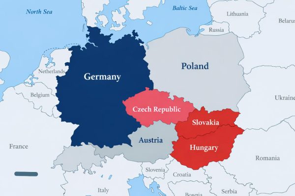 International freight transport central europe