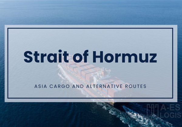 Strait of Hormuz 2026 — Cargo from Asia