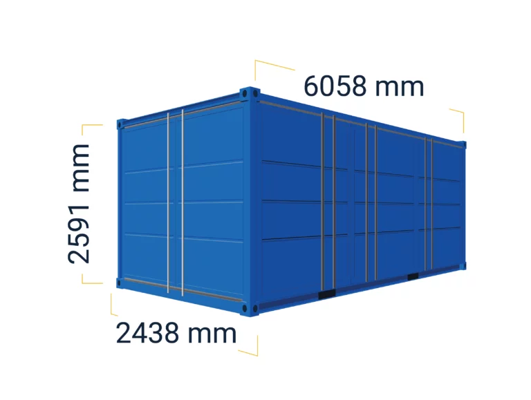 Морские перевозки Open-Side container