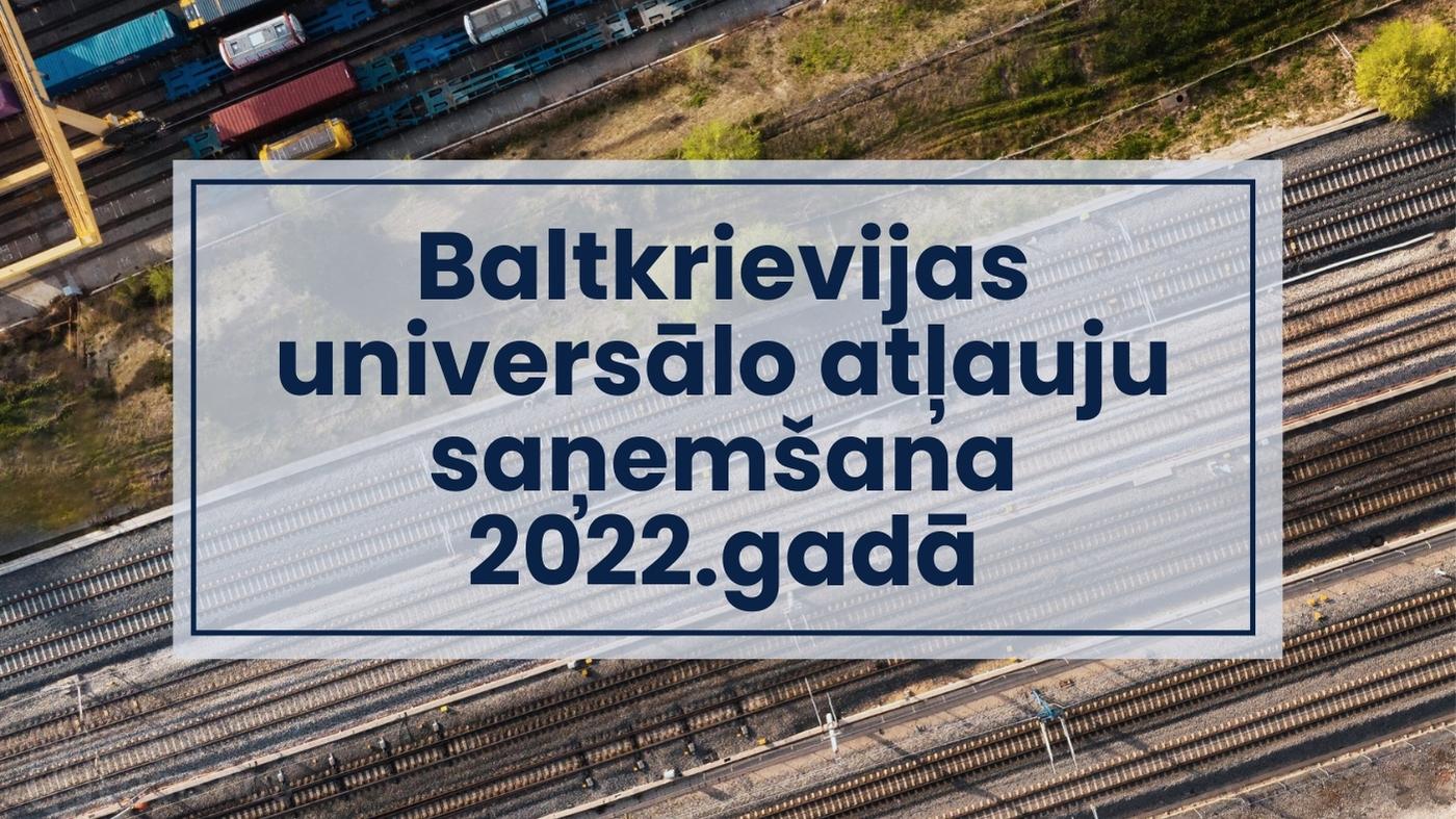 Baltkrievijas universālo atļauju saņemšana 2022.gadā
