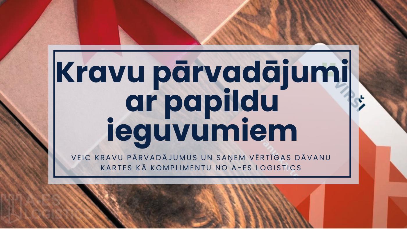 Kravu pārvadājumi ar papildu ieguvumiem