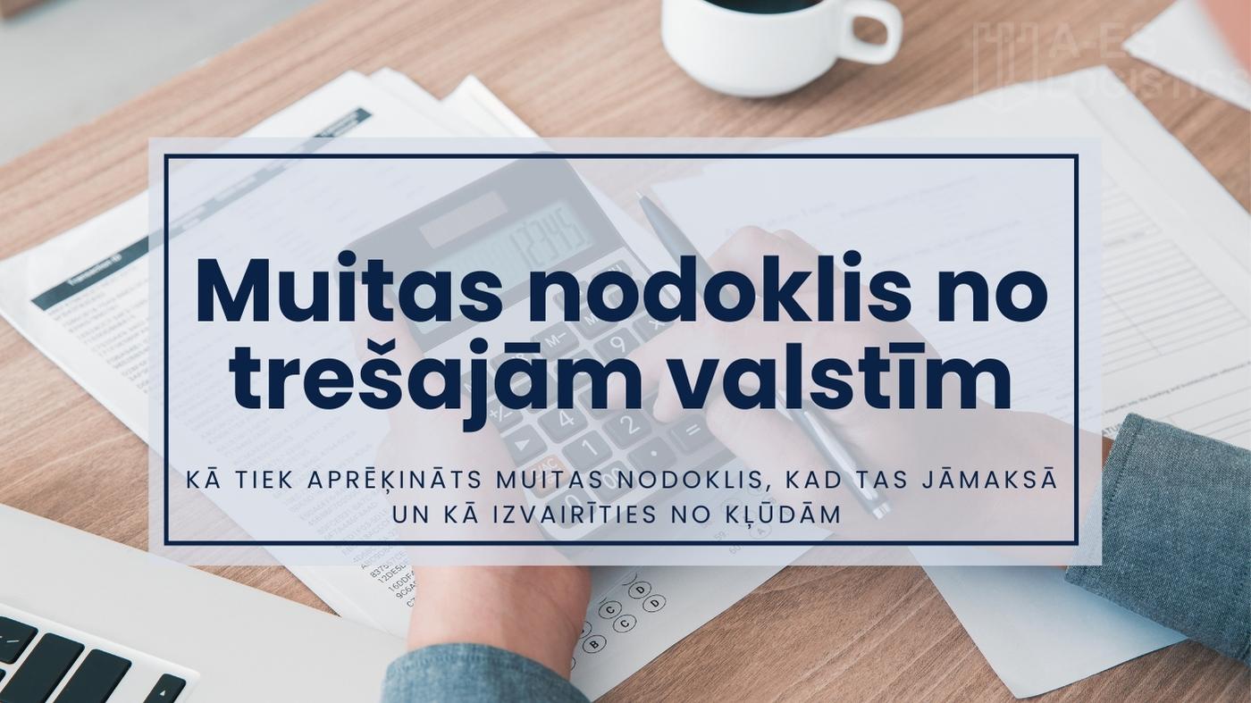 Muitas nodoklis no trešajām valstīm